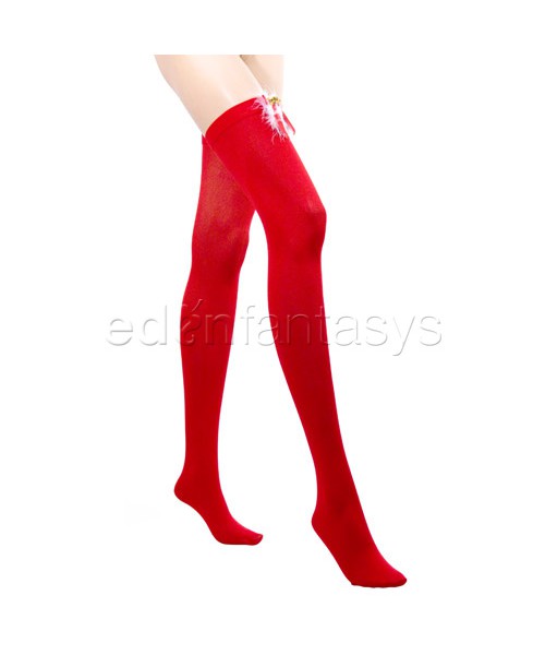 Holiday thigh highs