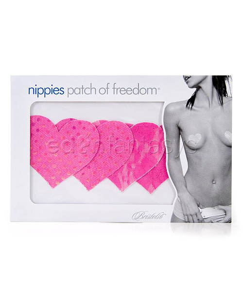 Rio pink heart pasties