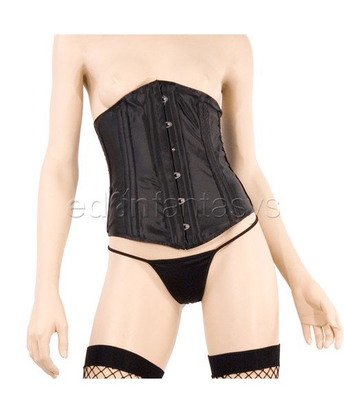 Satin princess cinch