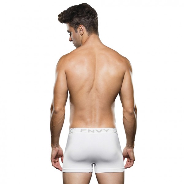 Envy White Seamless Boxer Shorts
