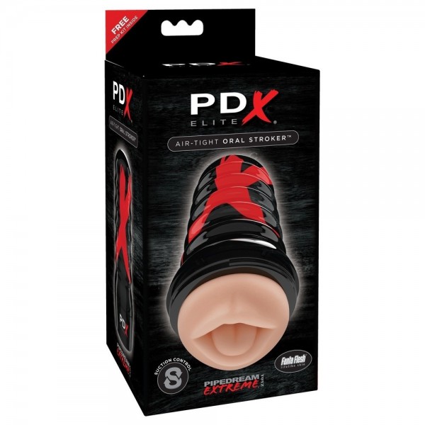 PDX ELITE AIR TIGHT ORAL STROKER