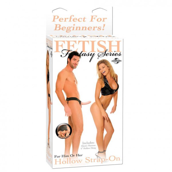 Fetish Fantasy Unisex Hard-On Hollow Extender 6 Inch