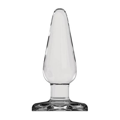 Shots Plug Play Glass Butt Plug 5 Inch