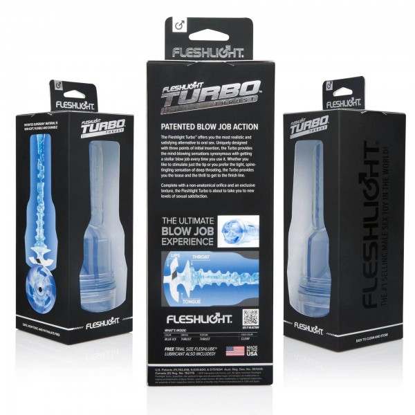 FLESHLIGHT TURBO THRUST BLUE ICE