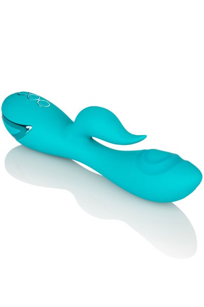 California Exotic Thumping 7.9" Silicone Rabbit Vibrator