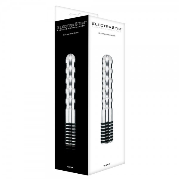 ElectraStim Bi-Polar 7 Inch Electrosex Wave Metal Dildo