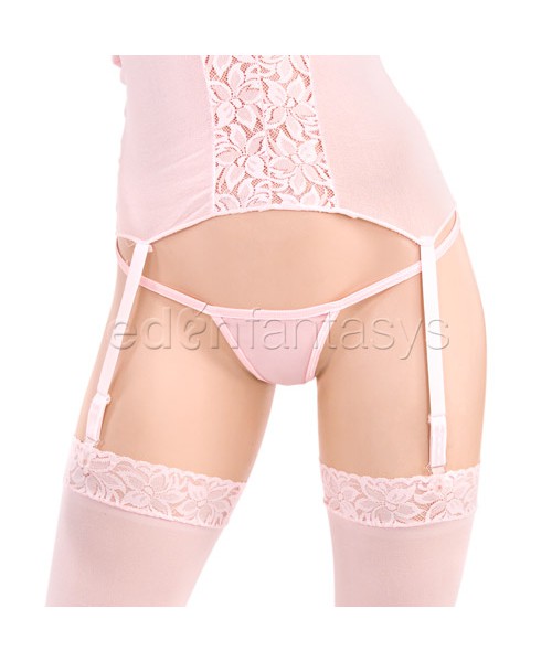 Santa Barbara pink camigarter set
