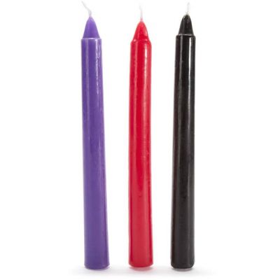 Bondage Boutique Hot Stuff Foreplay Dripping Candles 3 Pack