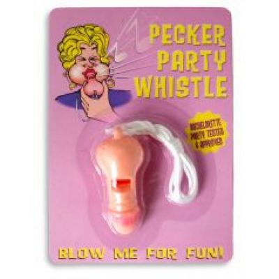 Pecker Hens Night Party Whistle