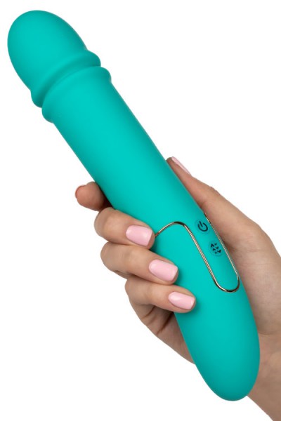 California Exotic Shameless Flirt Thrusting 10" Silicone Vibrator