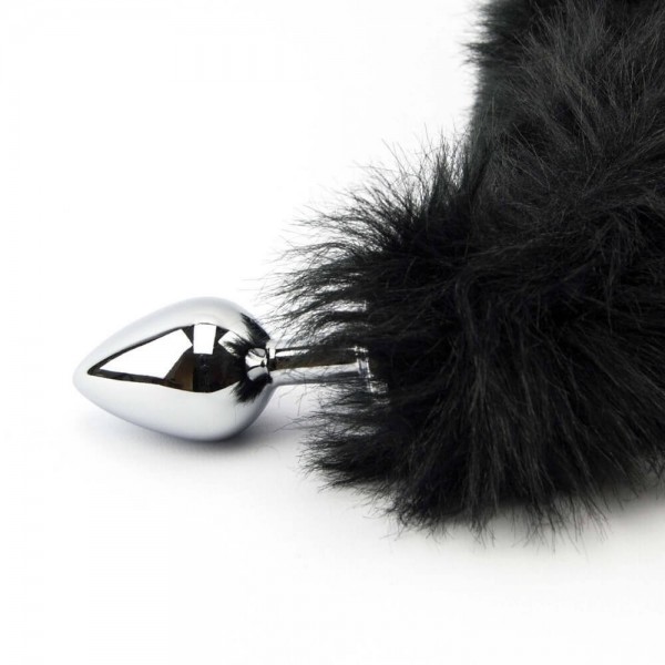 Black Panther Tail With Medium Butt Plug