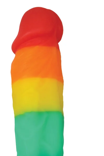 nsnovelties 5" Realistic Rainbow Platinum Silicone Dildo — image 15 of 16
