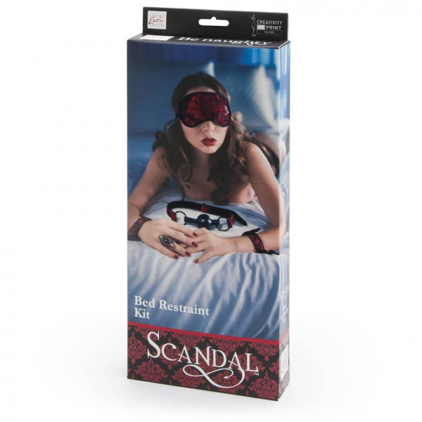 Scandal Bed Restraint Kit by California Exotic (3 Pce)