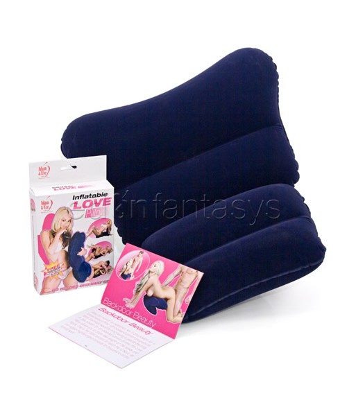 Inflatable love pillow