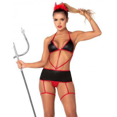 Mapale Sexy Devil Costume with Headband