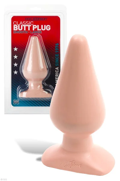 Doc Johnson 5.5" Smooth PVC Butt Plug — image 2 of 2