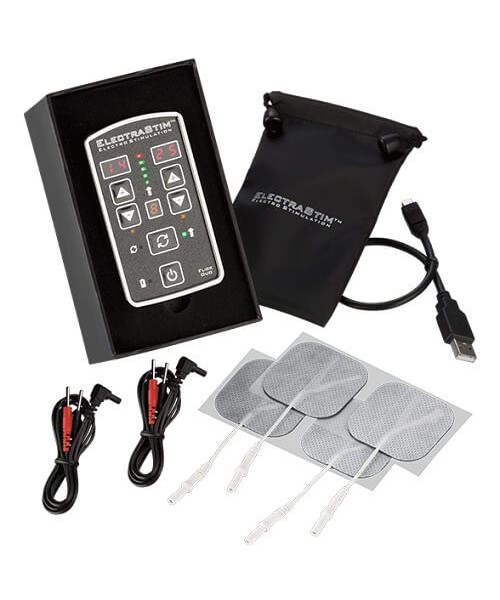 ElectraStim EM80-E Flick Duo Dual Channel Rechargeable Electro Sex Kit