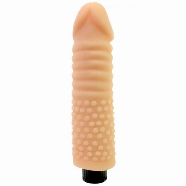 Real Feel Multi-Speed Vibe - Dual Textures For Incredible Stimulation!