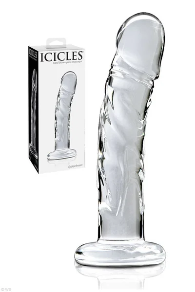 Pipedream 7" Clear Glass Massager — image 3 of 4