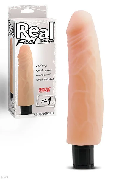 Pipedream Super-soft Realistic 7.5" Vibrator — image 2 of 2