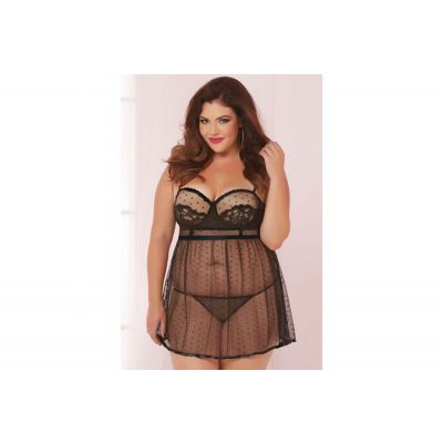 STM 10618Q Utter Romance Babydoll Set Queen