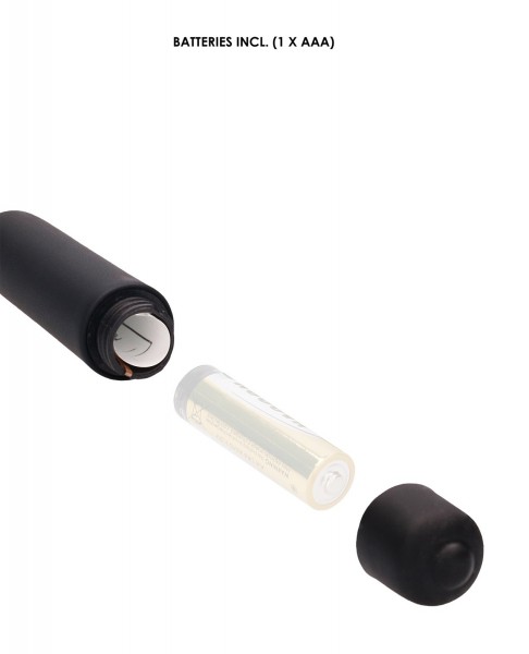 Shots Ouch Extra Long Urethral Sounding Silicone Vibrating Bullet Plug