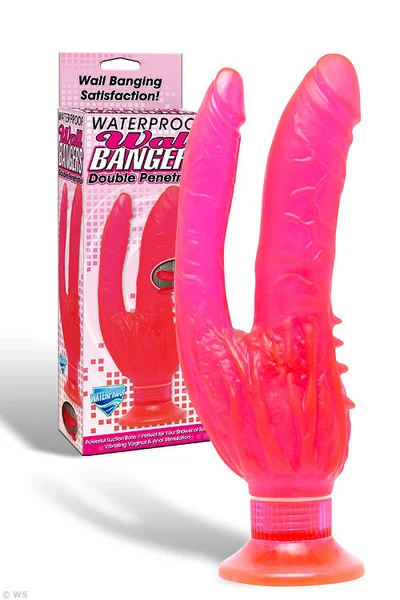 Pipedream 9" Wall Bangers Double Penetrator  — image 2 of 2