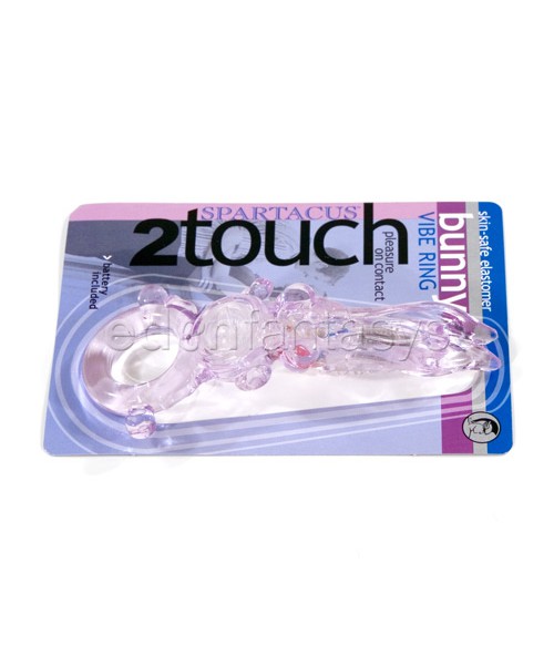 2Touch bunny vibrating ring