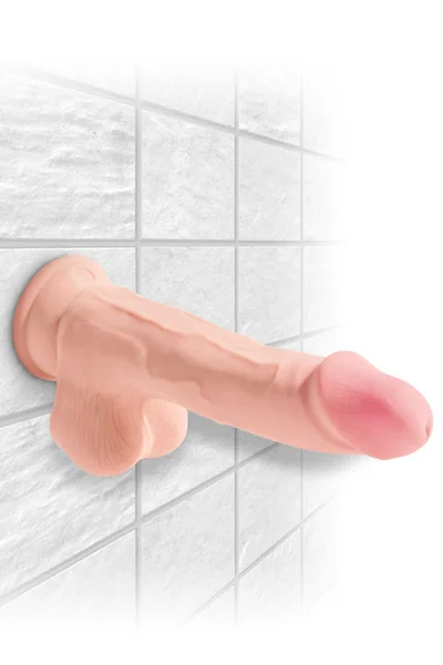 Pipedream King Cock Triple Density 7.5" Dildo With Balls — image 9 of 12
