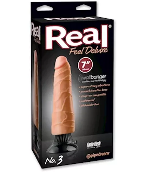 Pipedream Real Feel Deluxe 7" No 3. Vibrator — image 23 of 25
