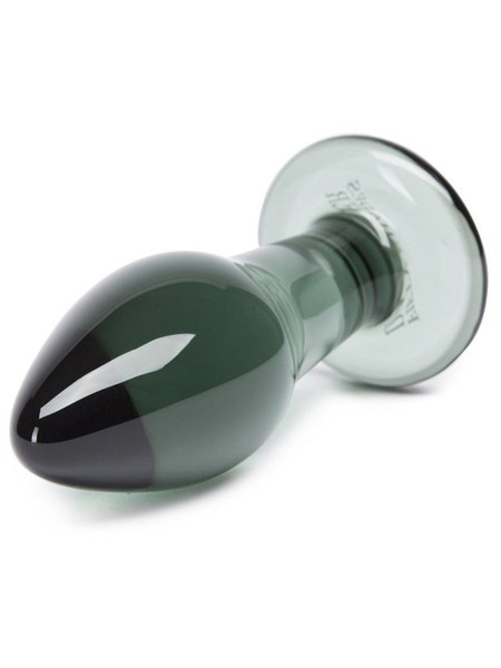 Fifty Shades Darker Something Darker Glass Butt Plug