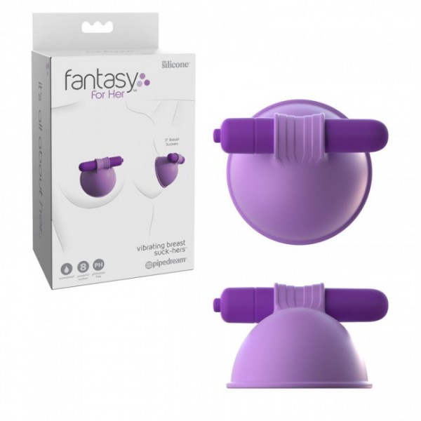 Fantasy For Her Vibrating Breast Suck-Hers
