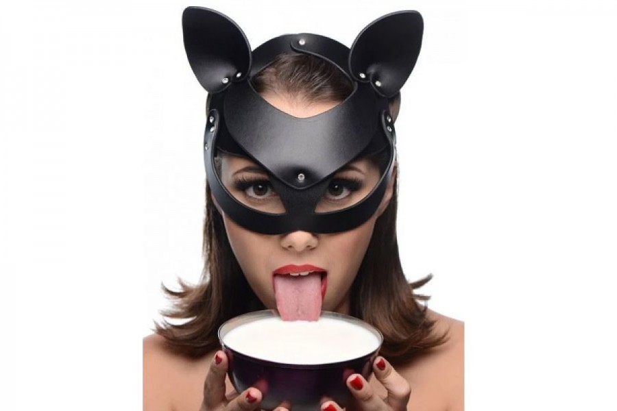 Bad Kitten Leather Mask