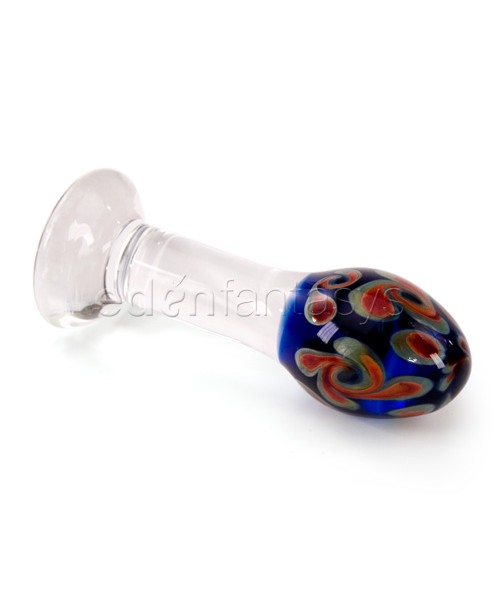 Swirled spot plug