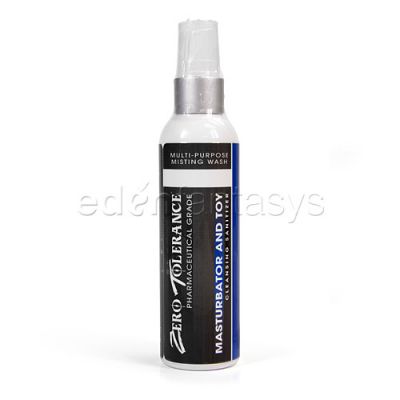 Masturbator and toy misting cleaner