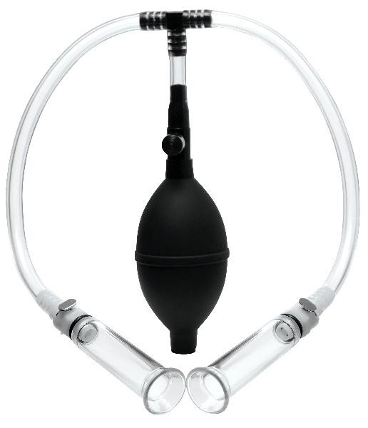 Nipple Pumping System with Dual Cylinders