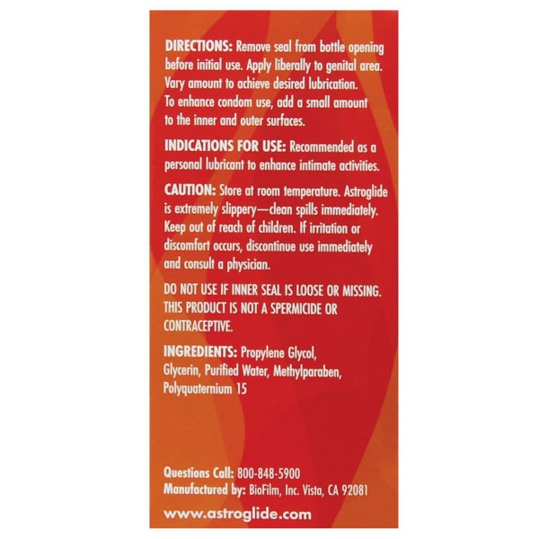 Astroglide Warming Liquid Lube