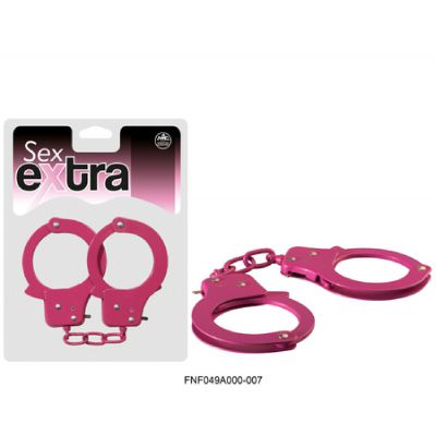 Metal Cuffs Pink