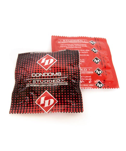 ID studded condoms