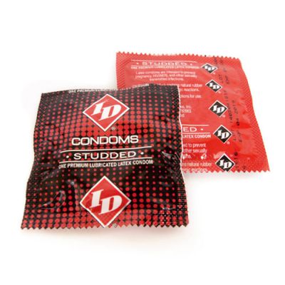 ID studded condoms