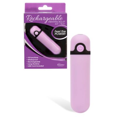 BMS USB Rechargeable Soft Touch 3 5 Bullet Vibrator