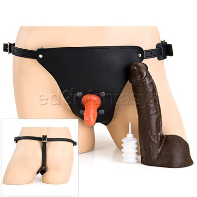 Mr Marcus vac u lock cock and harness
