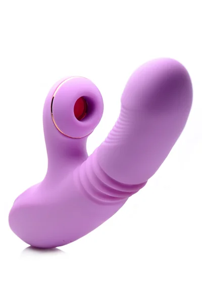 Inmi Shegasm 9" Thrusting Suction Rabbit Vibrator — image 14 of 24
