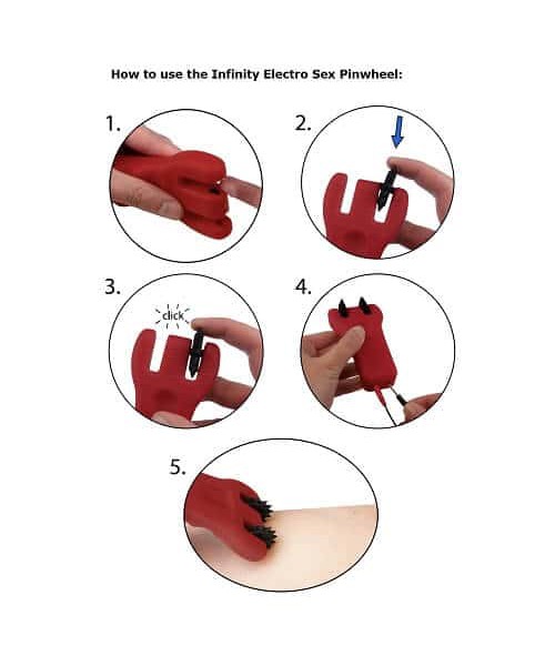 ElectraStim Silicone Fusion Infinity Double Pinwheel