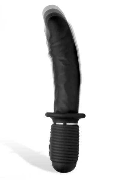 Master Series Realistic 10.75" Vibrating Silicone Thruster — image 8 of 24