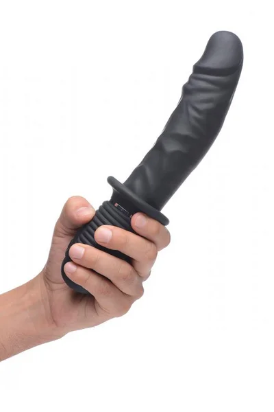 Master Series Realistic 10.75" Vibrating Silicone Thruster — image 21 of 24
