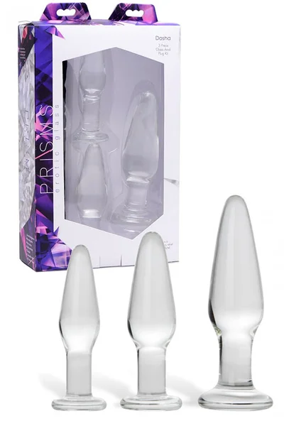 Prisms Erotic Glass Anal Trainer Kit (3 Pce) — image 9 of 16