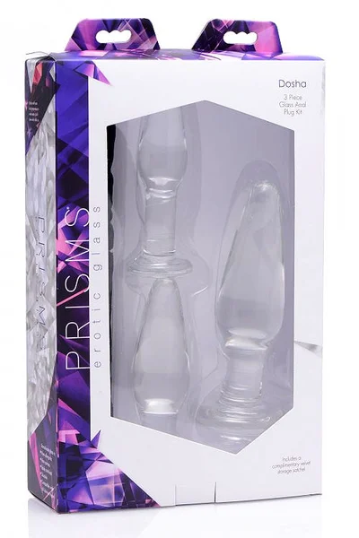 Prisms Erotic Glass Anal Trainer Kit (3 Pce) — image 11 of 16