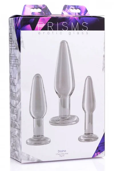 Prisms Erotic Glass Anal Trainer Kit (3 Pce) — image 16 of 16