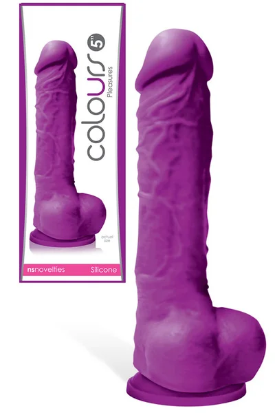 nsnovelties 6.7" Realistic Firm Silicone Dildo with Suction Cup — image 7 of 12